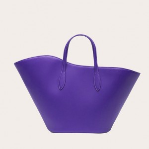 Cabas Little Liffner Open Tulip Medium Femme Violette | 590278-XZT