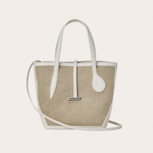 Cabas Little Liffner Sprout Mini Femme Beige | 548162-IDQ