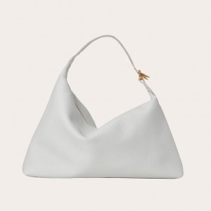 Sac Bandoulière Little Liffner Pillow Femme Blanche | 034516-ABE