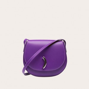 Sacs De Selle Little Liffner Maccheroni Femme Violette | 649308-EIK