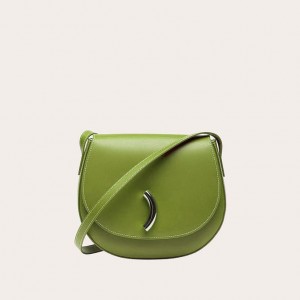 Sacs De Selle Little Liffner Maccheroni Femme Vert Clair | 934580-OAP