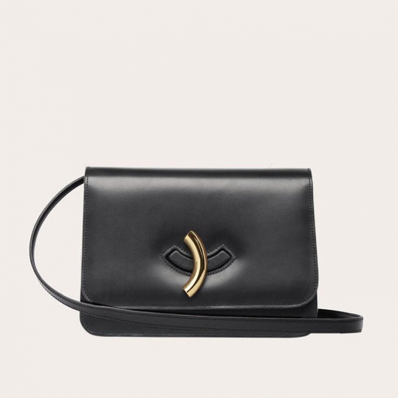 Sac Bandoulière Little Liffner Maccheroni Femme Noir | 720163-LXW